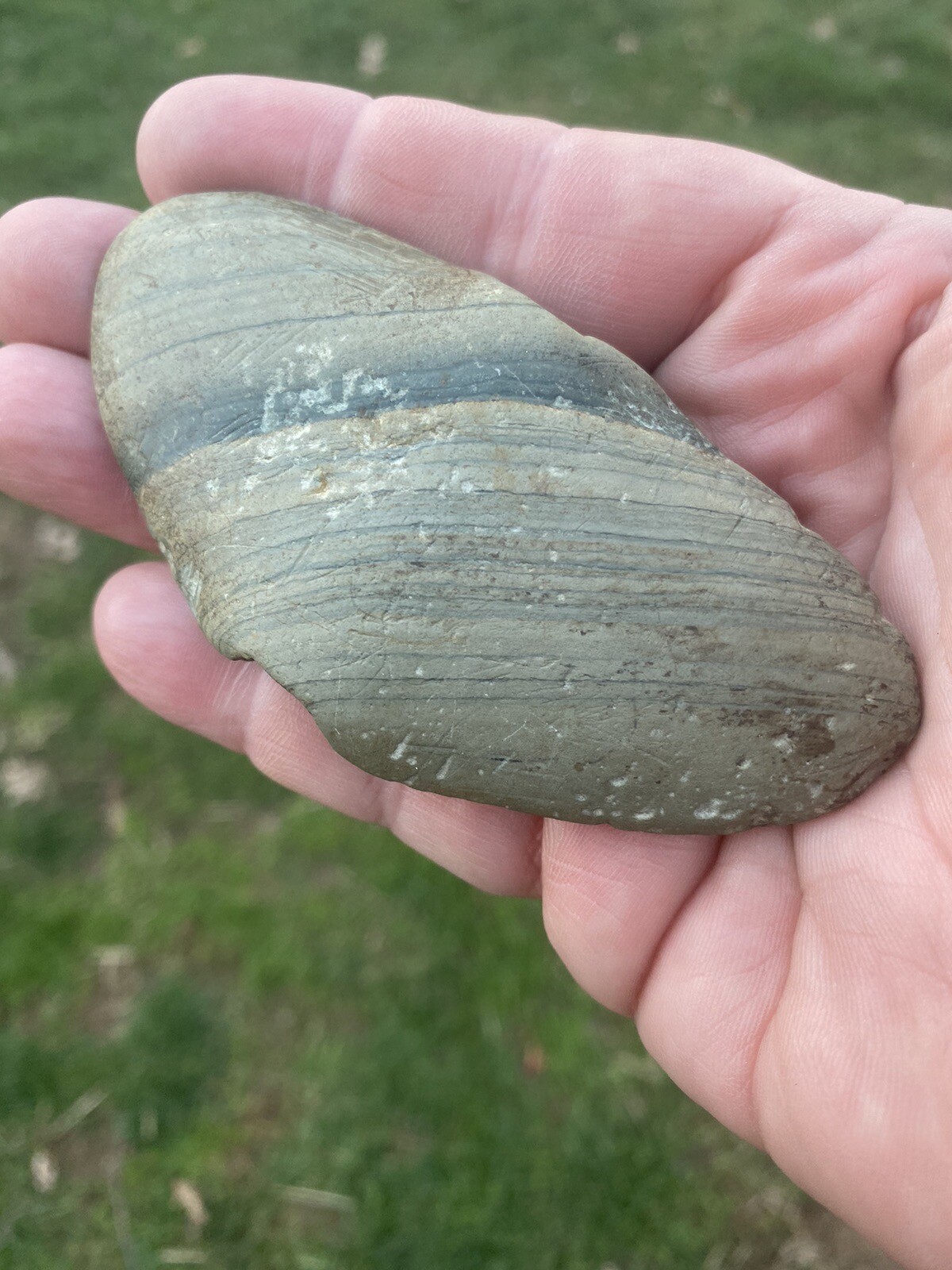 RARE Winged Bannerstone Perry co KY arrowheads Indian artifacts Davis COA eBay