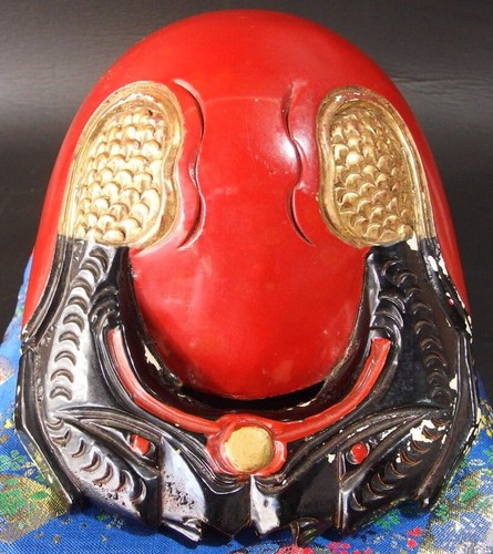 bwd2504 JAPANESE BUDDHIST MOKUGYO WOODEN FISH DRUM 18 cm WIDTH by GYOKURIN - Picture 8 of 15