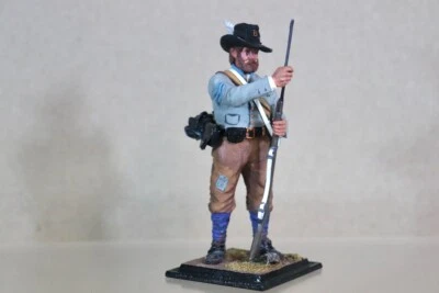 SERIES 77 PAT BIRD 90mm AMERICAN CIVIL WAR CONFEDERATE SERGEANT LOADING od - Image 1 of 4