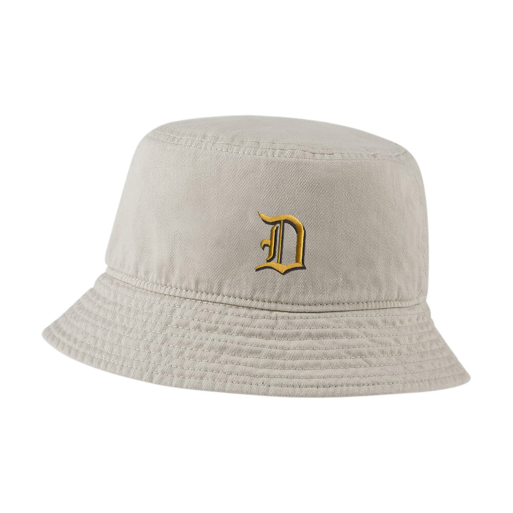 Old English D Embroidered Cotton Bucket Hat for Men and Women-image