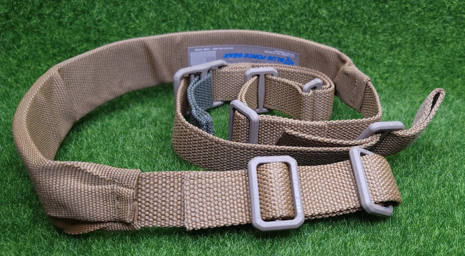 Blue Force Vickers Padded 2Point Combat Rifle Sling Coyote Brown VCAS