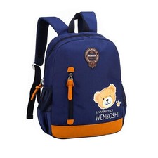 Kids Cartoon Backpack, Cute Animal School Bag Canvas Toddler Backpack forBoys...