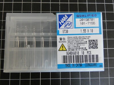 10 x HAM Mikrobohrer ST30 1.55 x 10