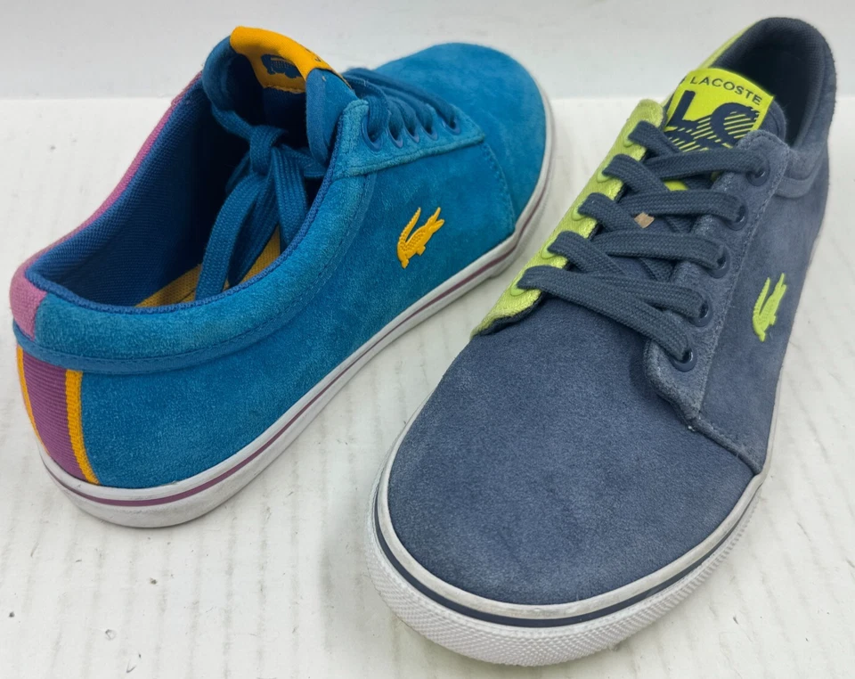 Lacoste Vaultstar Sleek Women's Sneakers 6 Multicolor Lace Up Trainers Shoes - Image 3 of 4