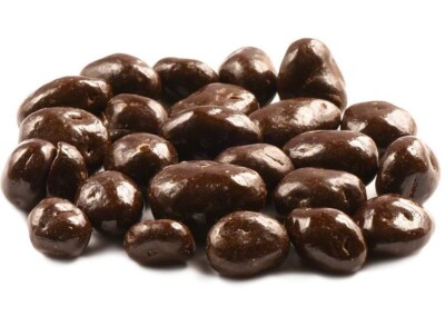 Premium Real Dark Chocolate Covered Raisins 25 Pounds Bulk Vending Candy