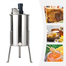 140W 220V Elektrischer Honigextraktor Edelstahl Honig-Extraktor Rund 0-370rpm