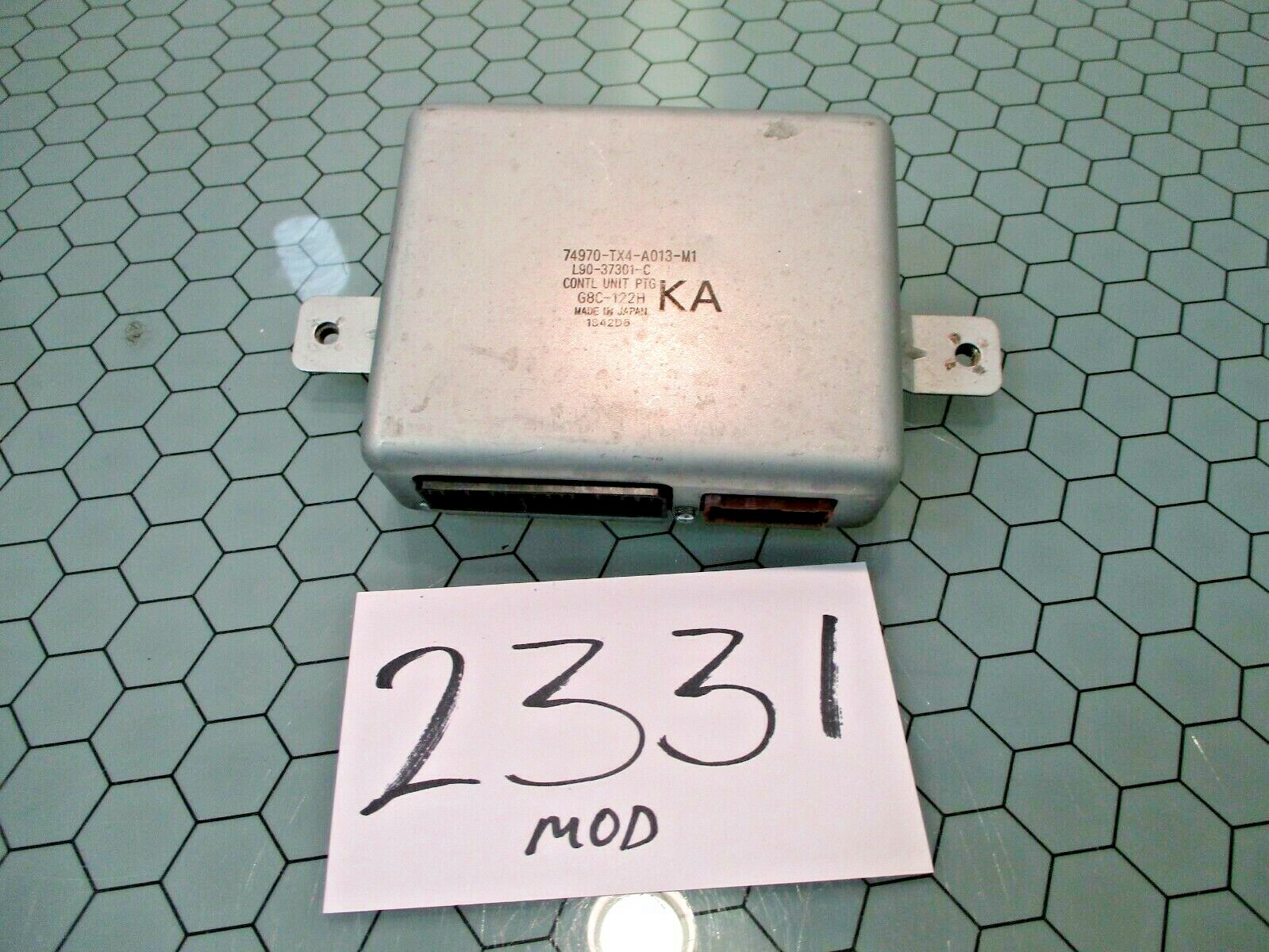 2013 2014 2015 Acura RDX Chassis Lift Gate Control Module Computer #2331-MOD 