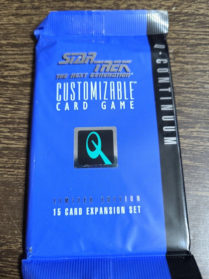 Q-Continuum Star Trek Card Game Booster Pack Limited Edition Sealed - Image 2 of 4