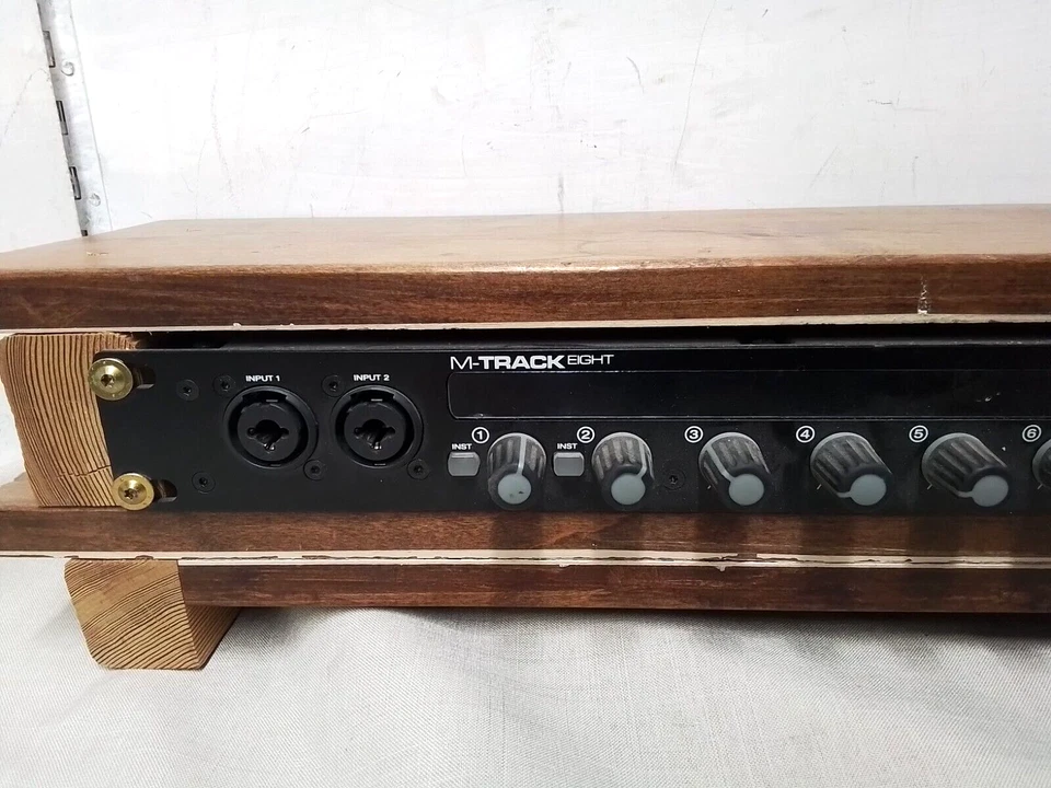 M-Audio Mtrack 8 Audio Interface - w/Custom Wood Casing - Image 3 of 4
