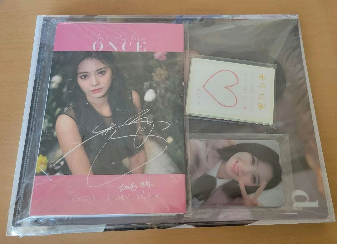 TWICE Dicon vol.7 TWICE You only live ONCE photobook photocard