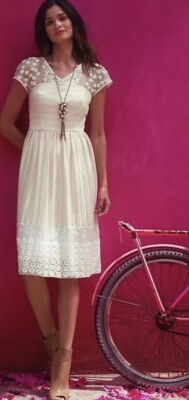 chinese dress ladies New Anthropologie Black Lace main image 0