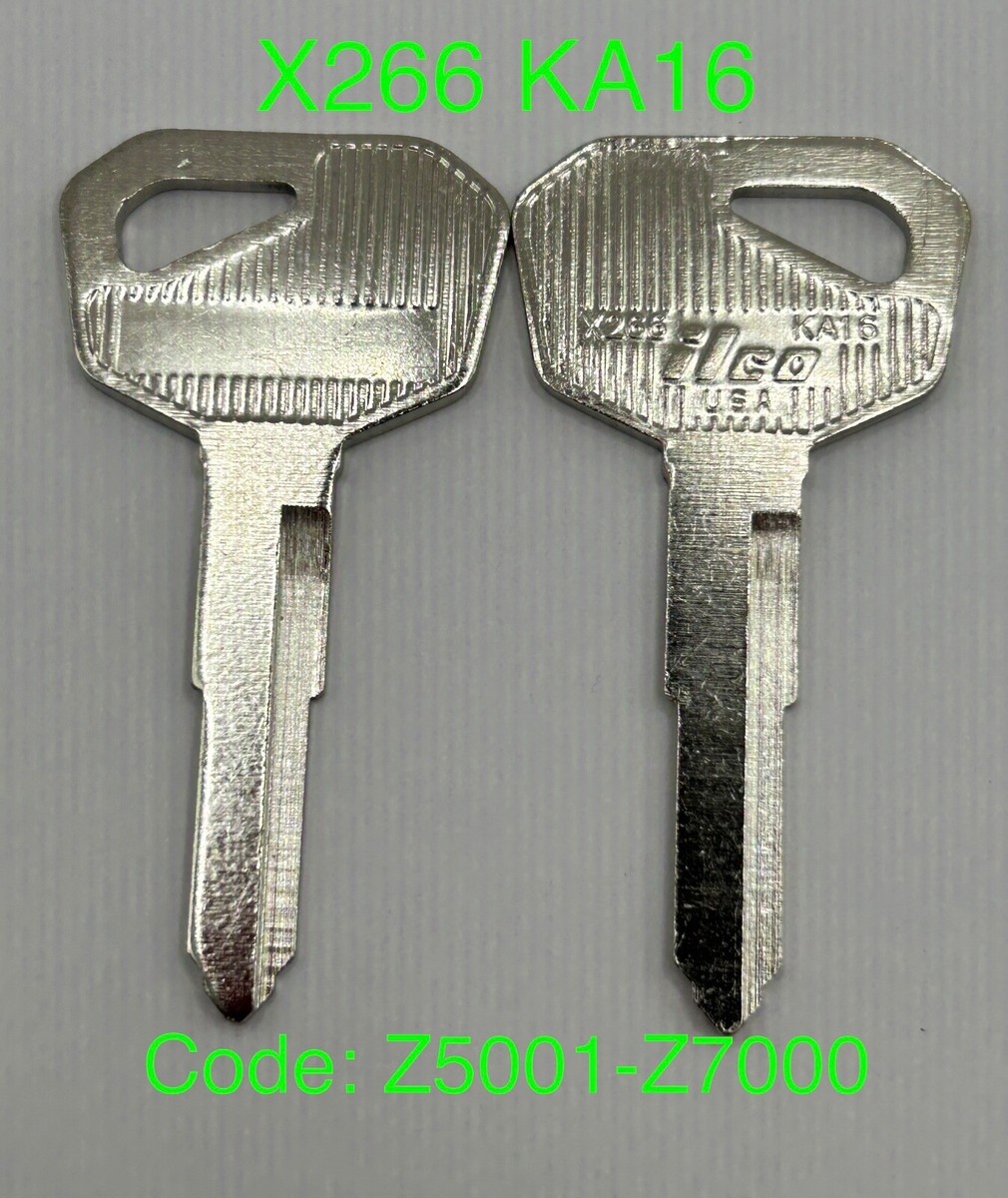 kinari 11、39、47、67、72 2 Key Blanks 1979-1992 Kawasaki Ninja 750 Keys 1995-2003 ZX