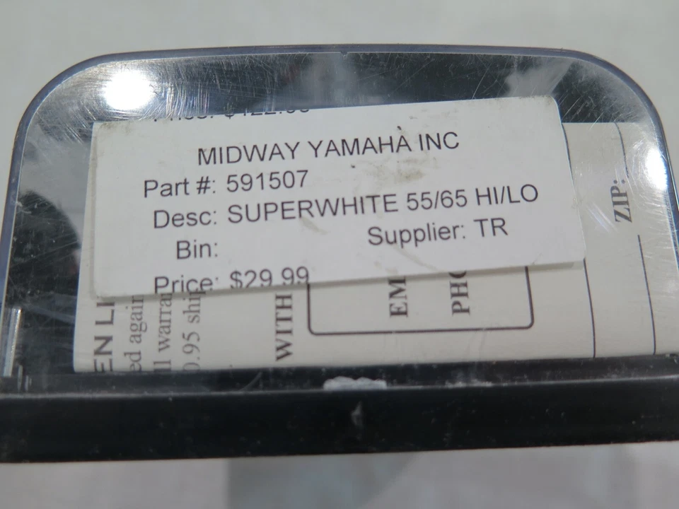 Vision 9004 55/65 Watt Xenon Bulbs Pair SuperWhite HI/LO  (10A-5) - Image 3 of 3