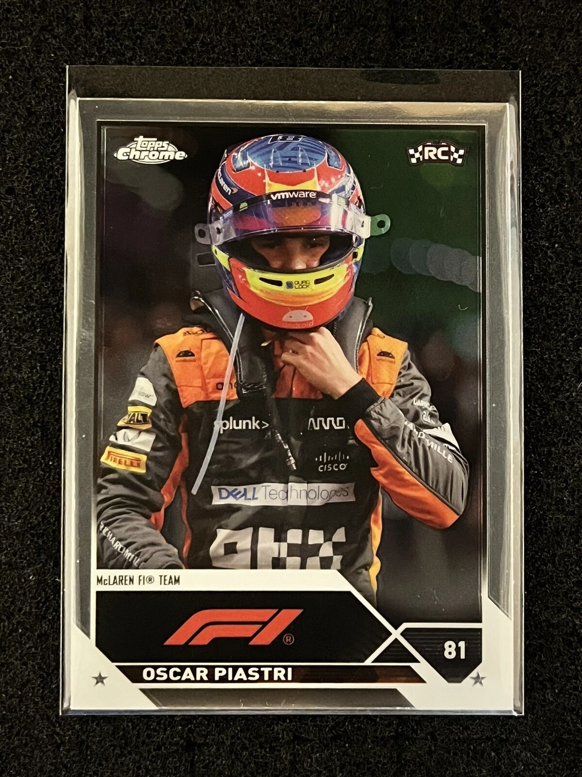 Oscar Piastri trading card