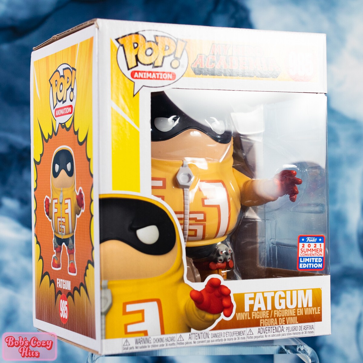 Funko Pop! My Hero Academia Fatgum 985 Summer Convention 2021 Gamestop  Exclusive