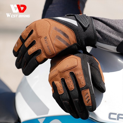 Fahrradhandschuhe Touchscreen Sport Vollfingerhandschuhe Antirutsch Reithandschuhe - Bild 2 von 25