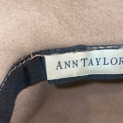 NEW ANN TAYLOR LOFT 100% WOOL beige Brim Hat One Size | eBay display picture 2