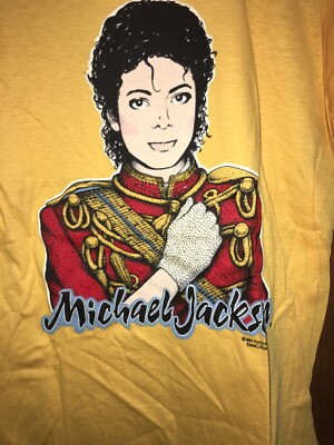 Michael Jackson Shirt Vintage 1984 Victory The Jacksons King Of