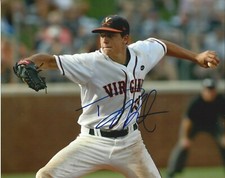 Danny Hultzen  Autographed 8x10 Virginia Cavaliers Free Shipping #S1197