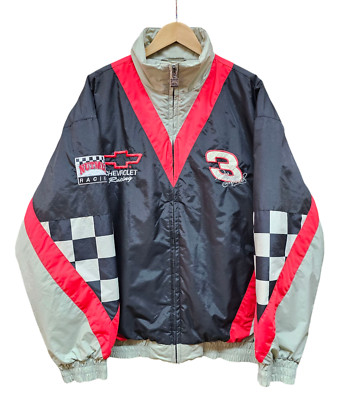 Vintage Retro Nutmeg Racing Official Nascar Chevrolet Intimidator Jacket Size XL