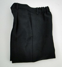 Little Boy's Black Pleated Front Dress Pants size 4 Reg