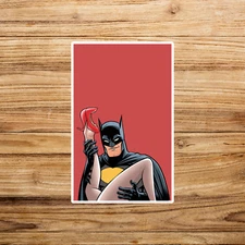 Batman Superhero Pop Art Style Illustration Print | DC Comics Wall Art #2100