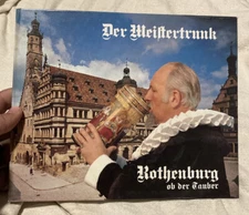 Der Meistertrunk Rothenburg ob der Tauber German Coffee Table Book