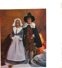 BARBIE & KEN PILGRIM  PATTERN