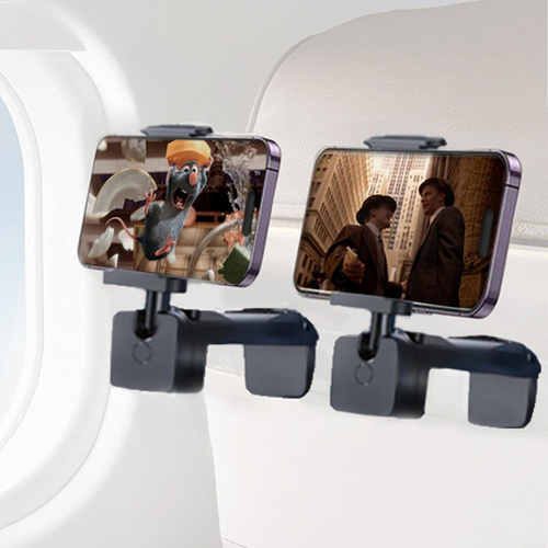 2 Pack Airplane Phone Holder Travel Essentials Accessories Cruise Car Mount Cell