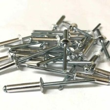 A2 STAINLESS STEEL POP RIVETS 3/16 OPEN DOME HEAD 4.8mm (CHOOSE LENGTH) QTY 500