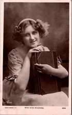 PORTRAIT OF BEAUTIFUL STAGE ACTRESS NINA SEVENING (RPPC)