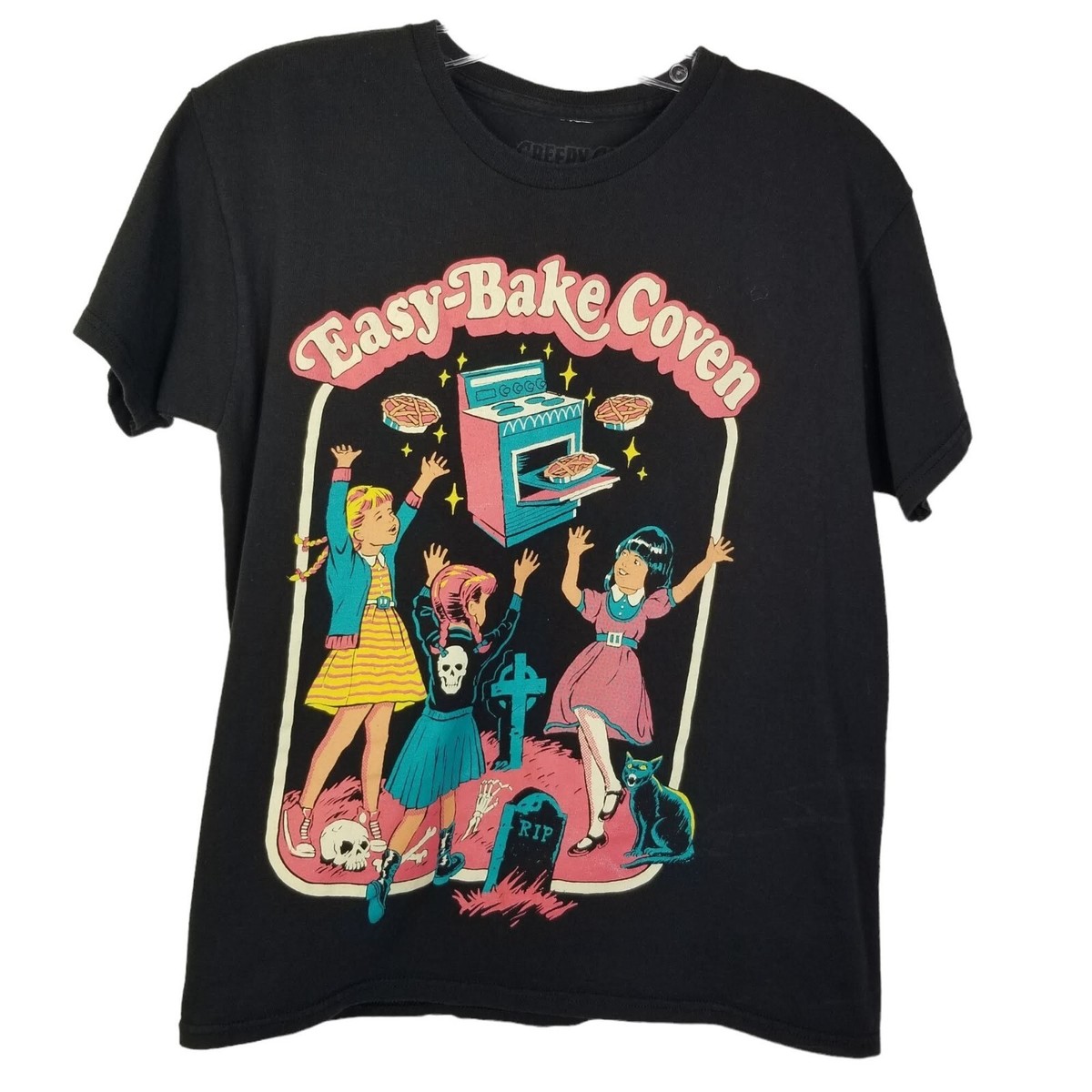 トップス Vintage Design T-Shirt Easy Bake Coven T Easy Bake Coven Shirt, 90s Horror Movie Fan, Oversized