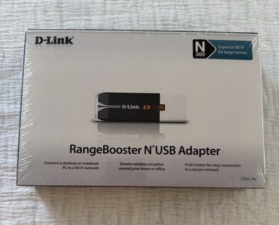 D-Link RangeBooster Wireless N USB Adapter DWA-140 Wireless New In Box