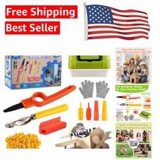 Creative 148-Piece Cardboard Construction Kit with Safe Tools for Children