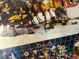 Lego 6987 Message Intercept Base Space Blacktron Astronaut Base