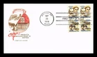 DR JIM STAMPS US COVER WRIGHT BROTHERS AIR MAIL FDC BLOCK HOUSE OF FARNAM