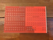 South Africa The Death of Colonialism Board Game Counters Sheet