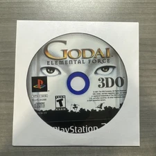 GoDai: Elemental Force (Sony PlayStation 2, 2002) Disc Only Tested
