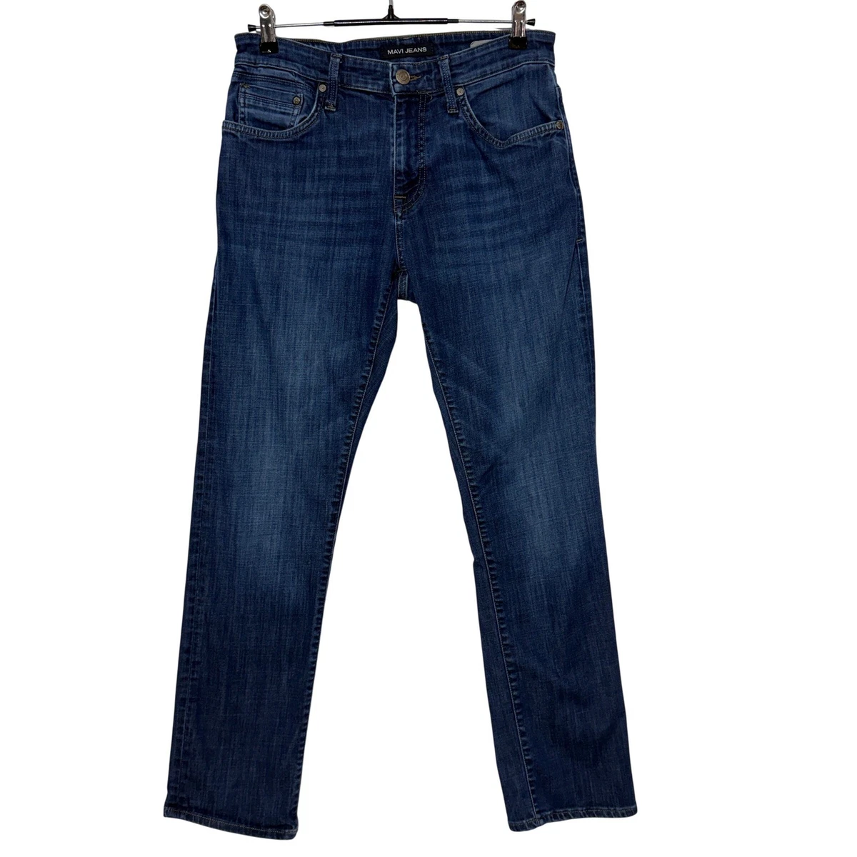 Jean Homme Navajo Bleu Taille 38x32 - Coupe Droite, Lavage Medium, 100% Coton