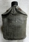 US Marines Military Aluminum Canteen w/Canvas Cover Pouch Stamped US KLIKIT — photo 2