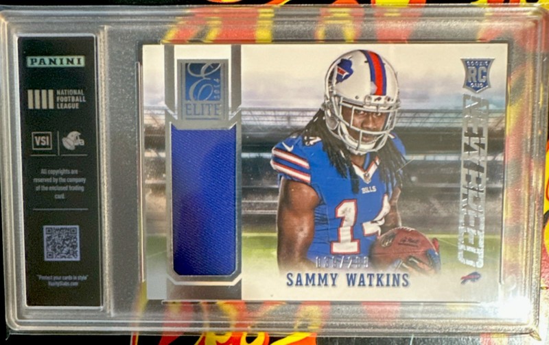 Panini Elite New Breed Materials Sammy Watkins Rookie MEM 39/299 Bills NFL