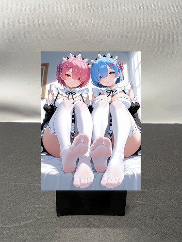 REM re:Zero Waifu Anime Custom Art Trading Card NSFW AVAILABLE W7833