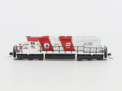 #ad #ad N Scale KATO BN Burlington Northern Bi Centennial SD40 Diesel Locomotive #1876 $99.95