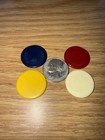 Vintage Poker Chip Set - 104 Piece Travel Size W/ Case - Made In Germany — photo 2