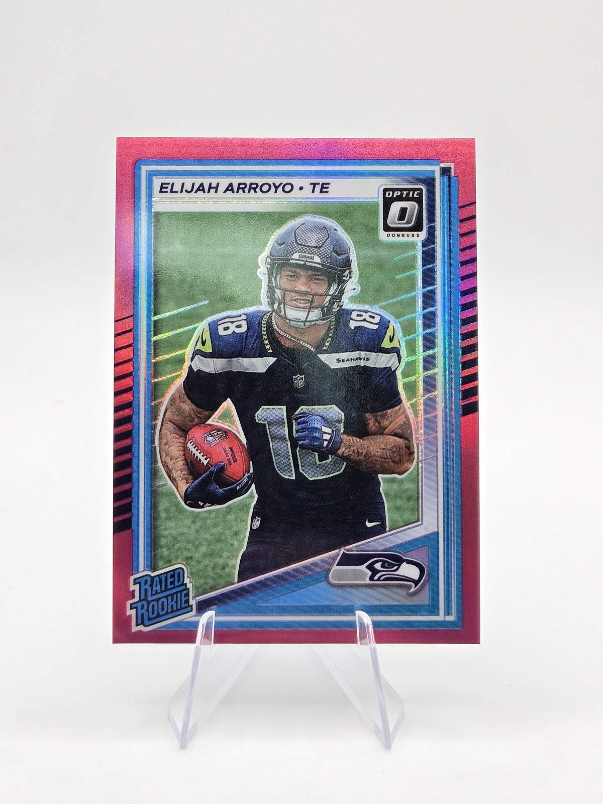 Elijah Arroyo 2025 Donruss Optic RC Pink SP #214