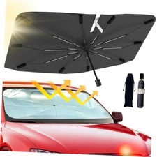 2026 Windshield Sun Shade Umbrella, Foldable Car Sunshade, 99 UV Block Large