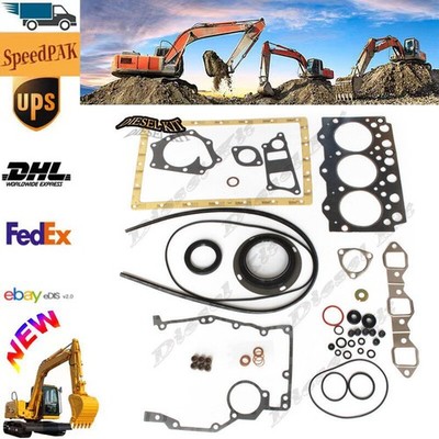 All-new Full Engine Gasket Set For Komatsu 3D95S Engine PC50-UU-1 PC40-6 PC40-5