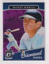 Mickey Mantle 2017 Optic Baseball Pink Prizm Diamond Kings Card # 4 $1 Shipping