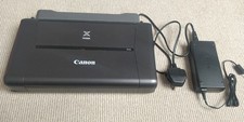 Canon PIXMA iP110 Portable Digital Photo Inkjet Printer working & BATTERY