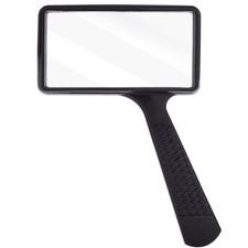 Large Rectangular Handheld Magnifying Glass 3X Magnification 2''x4